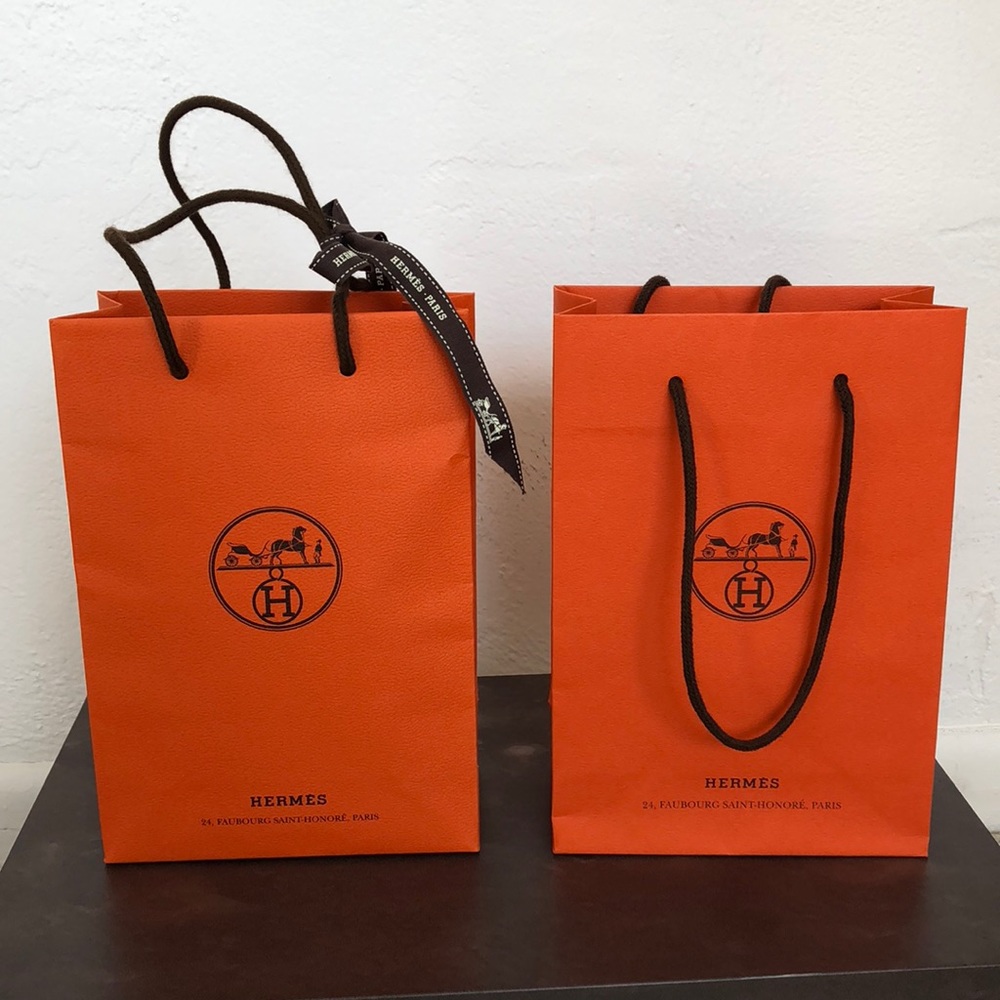 Hermès shopping bag 🍊